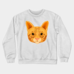 Ginger cat Crewneck Sweatshirt